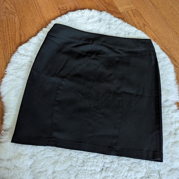 Versace Jeans Couture Black Mini Skirt 26/40 Small - Picture 3 of 10